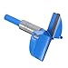 Kozelo Forstner Drill Bit - [70mm] Tungsten Carbide Auger Opener for Wood Furniture Hinge Woodworking Use, Hex Shank, Dark Blue