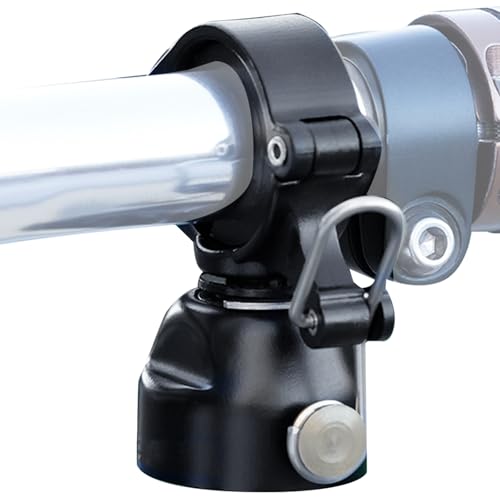 Nexusectar Timbre de ciclismo | Timbre de bicicleta resistente de aleación | Anillo de bocina multifuncional de sonido transparente para paseos casuales, niños y adultos, seguridad adicional durante