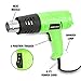 OEMTOOLS 24665 Dual Temperature Heat Gun, 1200W Corded Hot Air Blower, 120V Shop Heat Gun For Vinyl Wrap, Paint, Removing Adhesives, Nuts and Bolts, Crafting, 482F/842F Heating Tool
