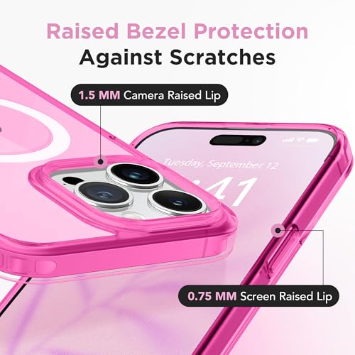 Coque magnetique pour iPhone 13 Pro Max GONEZ avec protections d'ecran et camera - 5