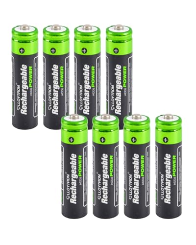 8 Pack NIMH AccuPower Battery - AA 800mAh - B011