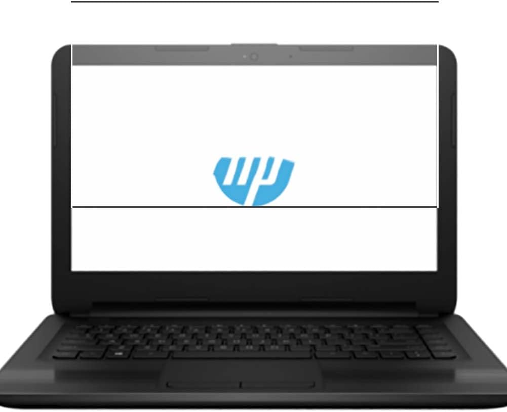 Tempered Glass Screen Protector Film, compatible with HP Laptop 14-aq100 14-aq 14" (Active Area Cover Only) Protective Protectors Guard