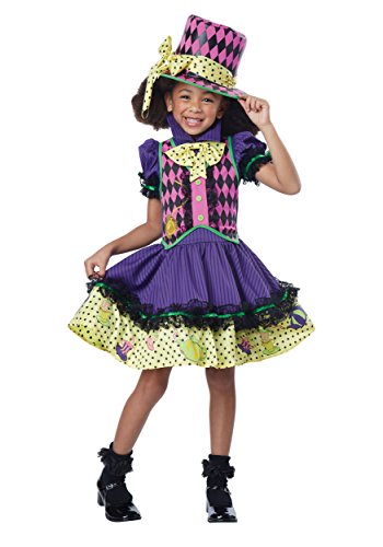 California Costumes Deluxe Mad Hatter-Ess Costume, Multi, X-Small