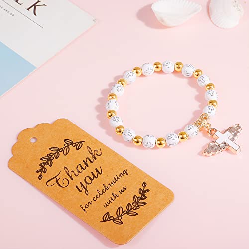 Harry and Henry First Communion Gifts Cross Pearl Rosary Bracelet Religious Christian Bracelets Faith/Baptism/First Communion/Confirmation Gifts2