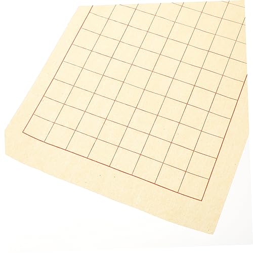 Operitacx 40 Folhas De Papel De Escrita De Caligrafia Chinesa Papel De Caligrafia Prática De Papel D