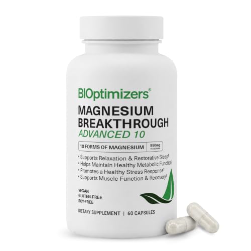BIOptimizers Magnesium Breakthrough Advanced 10 Complex