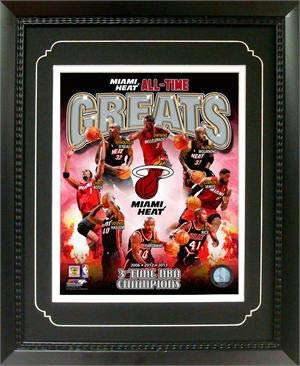 NBA Miami Heat Champions Deluxe Frame, 11x14