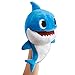WowWee Pinkfong Baby Shark Official Song Puppet with Tempo Control - Daddy Shark - Interactive Preschool Plush Toy