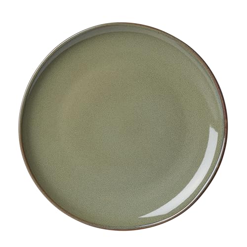 Image of Oneida 897205 Organic Shades 12-Piece Dinnerware Set, Sage Green