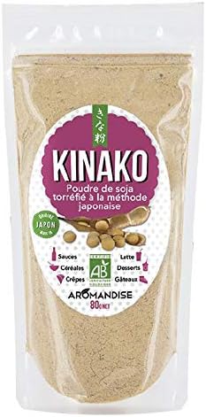 Kinako organic roasted soybean powder - 80 g