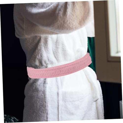 Gatuida 2pcs Robe Belt Replacement for Bathrobes Stylish Spa Tie for Men and Women Soft Hotel Robe Waist Strap Chic Design4