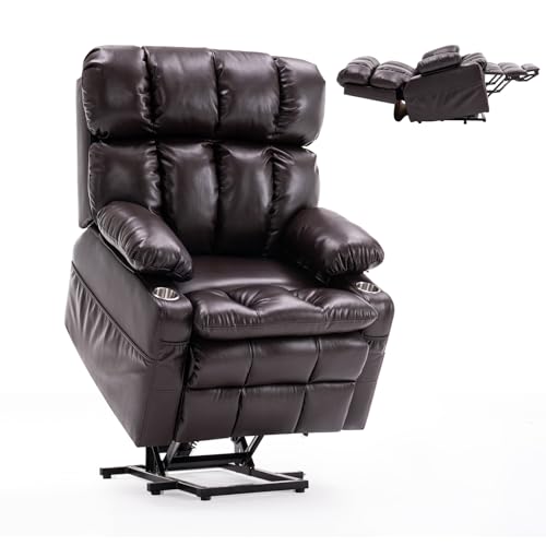 Dual Motor Lift Recliner with Massage & Heat