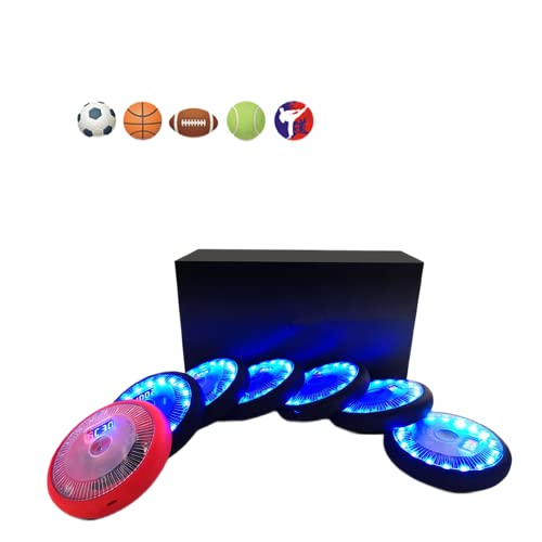 COOLTECH ELECTRONIC Agile Reaction Fitlight Agility Trainingslicht für Boxen, Basketball, Badminton, Sport, Training (6 in 1 (7 Stück)) Cover