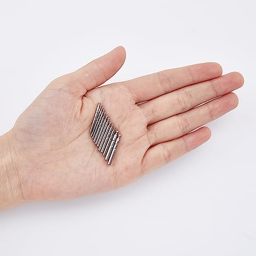 SUPERFINDINGS 12Pcs 12 Sizes Rotating Fishing Rod Tips 304 Stainless Steel 360 Degree Strong Rod Tip Repair Replacement Kit Hole 0.9~2.2mm - Image 3