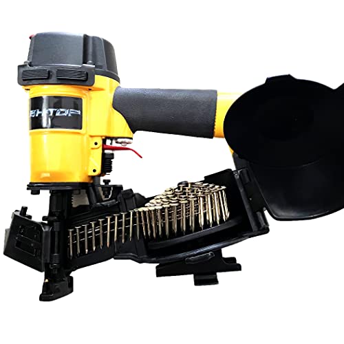 Bhtop 7200 Count Coil Roofing Nails 3/4-Inch X .120-Inch For Roofing Nail Gun, 15 Degree Round Head Wire Weld Collated Roofing Nail, Smooth Shank Electro Galvanized Air Nails For Roofs #TOP5