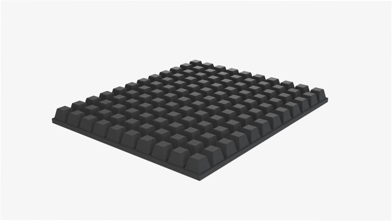 Almohadilla de control de sonido para bombo | Solución de amortiguación de tambor | Almohadilla amortiguadora de amortiguador | 50 x 60 x 5 cm | Alternativa a la almohada de bombo | Espuma acústica