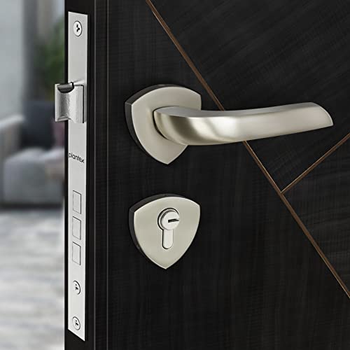 Image of Plantex Fully Brass Door Lock with 3 Years of Warranty /Main Door Lock for Home /Mortise Lock for Door - Main Door Lock Set (Sumer-3058, Matt)