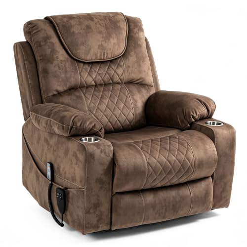 Image of Oversized Power Lift Recliner for Big & Tall, 400 LBS, 25 inch Wide
