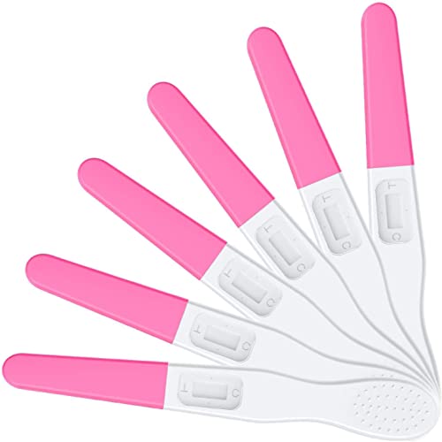 MOMMED 6 X Schwangerschaftstest Einzeln versiegelte Verpackung Frühtest Schwangerschaft Frühschwangerschaftstest Empfindlichkeit von 25 mIU Pregnancy Test ss 3 Minuten Schnellerkennung