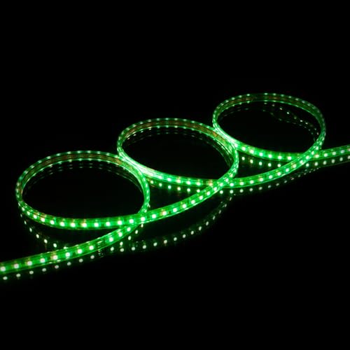 Tira LED verde 120V alta salida 5 metros corte personalizado miniatura 4