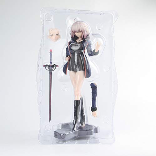 Anime Fate Apocrypha Fgo Black Jeanne D'arc Saber Joan Of Arc Ruler Pretty Girls Pvc Model Action Figure Adult Toy Doll Statue Ornaments Removable Gifts With Accessories 25Cm #TOP6
