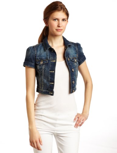 Buy Esprit Women's Cropped Denim Jacket 