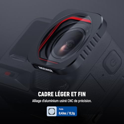 Objectif macro 10X compatible insta360 ace pro accessoire actioncam grossissant neewer ls-c40
