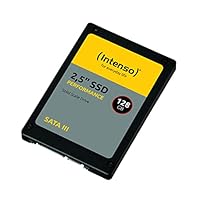 Intenso Interne 2,5" SSD SATA III Performance, 128 GB, 550 MB/Sekunden