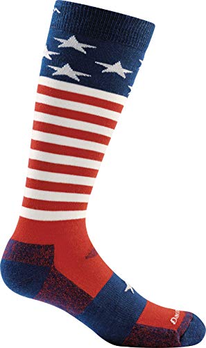 Darn Tough Vermont Boys' Captain Stripes Junior Light Socks