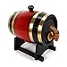 Bicchiere da Whisky Oak Barrel 3/5 / 10L del barilotto di vino Dispenser, Oak Barrel barilotto di vino con rubinetto, Barile di legno for la conservazione o invecchiamento del vino ( Size : 10l )