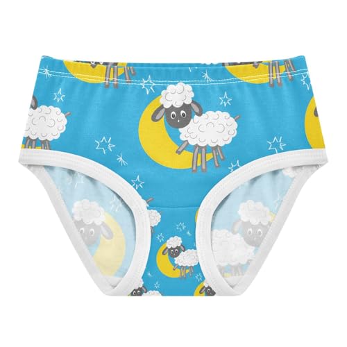 Cute Sheep Moon Toddler Girls's Underwear 2T 202c1345