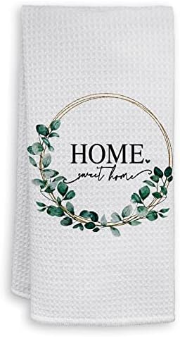 "The Best Is Yet To Come" Couple Kitchen Towels - Set Of 2, 16x24 Inch Waffle Weave, Engagement Or Wedding Gift 4 thumbnail image