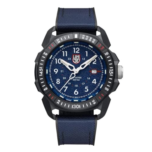 Luminox Ice-SAR Arctic XL.1003.Ice Reloj Caballero 46mm - Reloj de Buceo en Azul/Negro Función Fecha 200m Resistente al Agua Cristal de Zafiro Luminox Ice-SAR Arctic XL.1003.Ice Reloj Caballero 46mm - Reloj de Buceo en Azul/Negro Función Fecha 200m Resistente al Agua Cristal de Zafiro