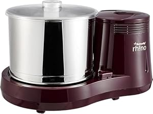 Royal Kurta Rhino Tisch-Nassmühle 2 Liter Burgunderrot