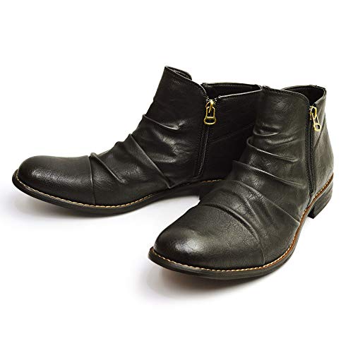 革靴 ジッパー メンズブーツの人気商品 通販 価格比較 価格 Com