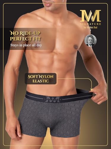 Image of Macroman M-Series MW Signature Collection By Rohit Bal Premium Modal, Spandex Mens Trunks
