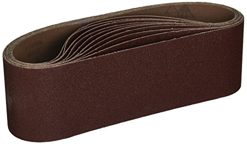 Bosch SB5R101 10-Piece 100 Grit 3 In. x 24 In. Sanding Belts