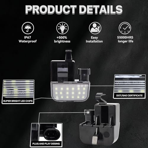 Lámpara LED bajo capó para Chevy Silverado 1500 2500 3500 miniatura 5