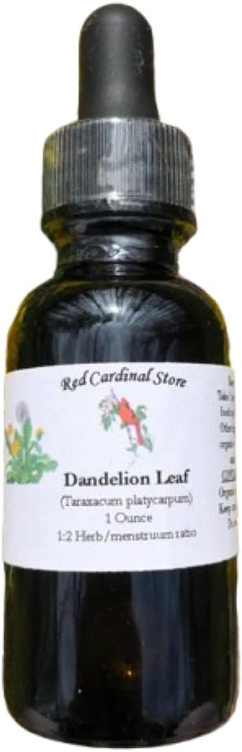Dandelion Leaf Double Extraction Herbal Tincture Extract
