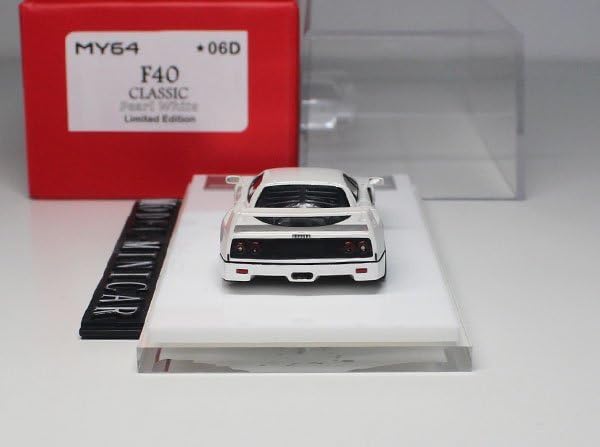 Amazon.co.jp: △！白！限定品！MY64 SCM 164 フェラーリ Ferrari F40