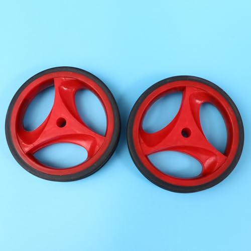 Mikinona Kit de Ruedas de Entrenamiento para Bicicleta con Soporte Rojo Ruedas Auxiliares para Estabilidad para Bicicletas de 12-20 Pulgadas para Niños miniatura 3