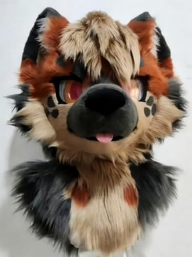 Fursuit a medida de pelaje suave y amigable con la piel que evita irritaciones en el disfraz 4