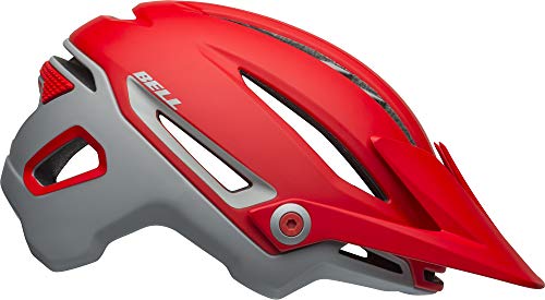 Bell Sixer MIPS Adult Mountain Bike Helmet - Ridgeline Matte Crimson/Gray (2019), Small (52-56 cm)