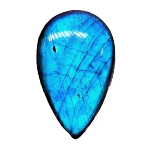 Labradorite naturelle poire pour créer votre bague et collier bohème