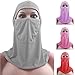 Produktbild collectsound Muslimischer Schal Schal, Hijab Niqab Islamisches Kopftuch Bandanas Geschenk Schwarz