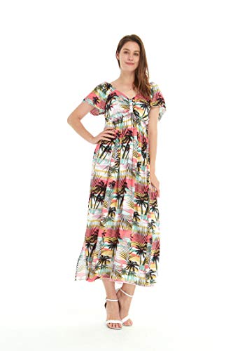 Image of Hawaii Hangover Family Matching Hawaiian Clothes, Neon Sunset Pink | Family Matching Hawaiian Clothes, Neon Sunset Pink, lightweight rayon, machine washable, tropical floral print, luaus