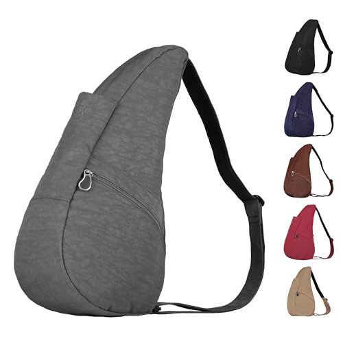 AmeriBag 17" Nylon Healthy Back Bag Ergonomic Crossbody Sling for