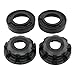 Roneeson Front Upper and Lower Suspension Coil Spring Isolator Insulator Kit for Jeep Grand Cherokee 1999-2004 4.0L 4.7L