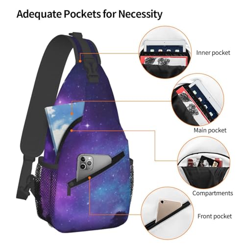 Bolso cruzado casual para hombres y mujeres miniatura 4