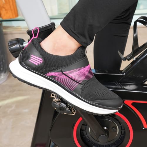 Image of Women's Indoor Cycling Shoes Breathable High Performance Indoor Outdoor Bike Shoes - SPD Compatible Cycle Shoes